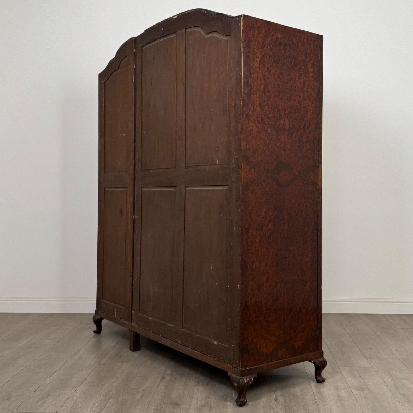 Antique 20th Century Large Edwardian Wardrobe In Burr Walnut ( Af 5611 ) photo buy