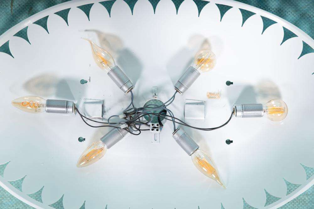photo for sale Space Age Jaren '70 Spiegel Hillebrand, Organisch Gevormde Spiegel