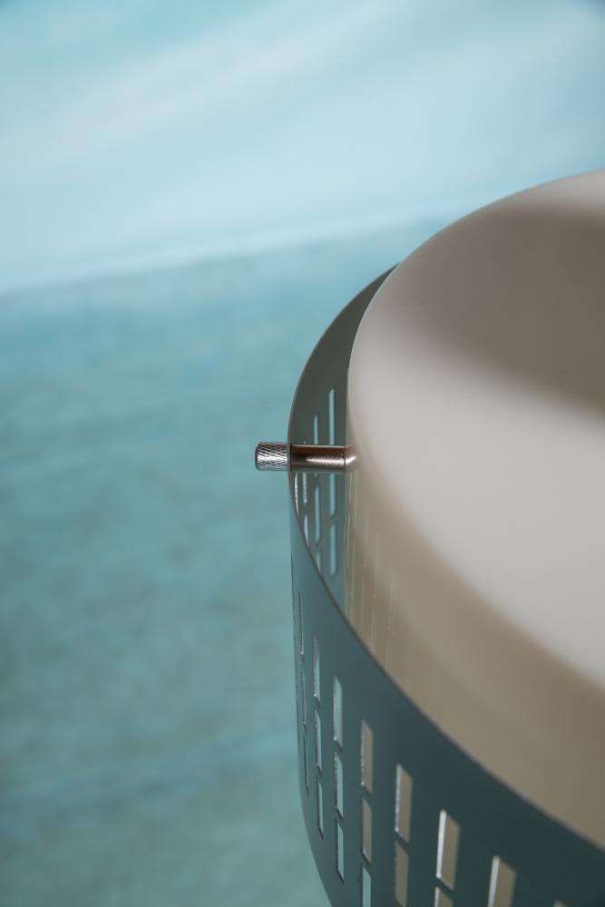 Minimalistische Aluminium Hanglamp Uit De Jaren '70, Midmod photo buy