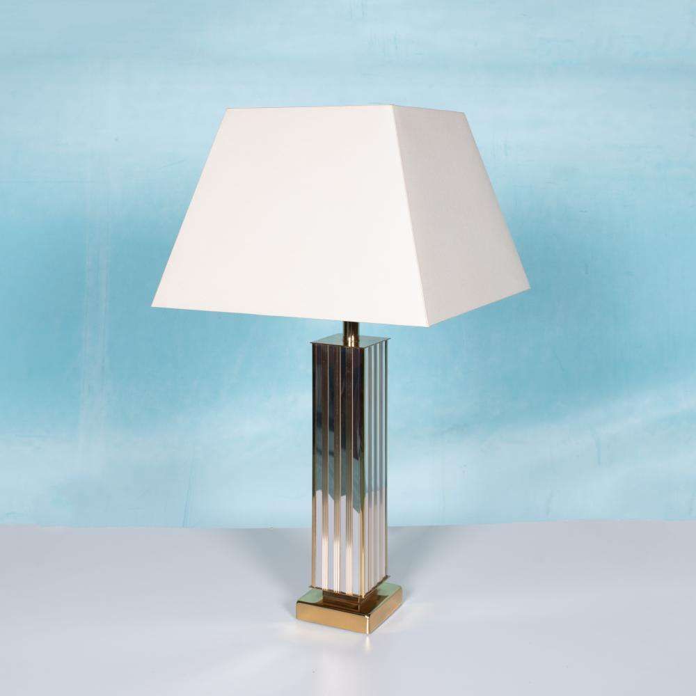 Vintage Xl Tafellamp Jaren 70, Minimalistisch Hotel Chic