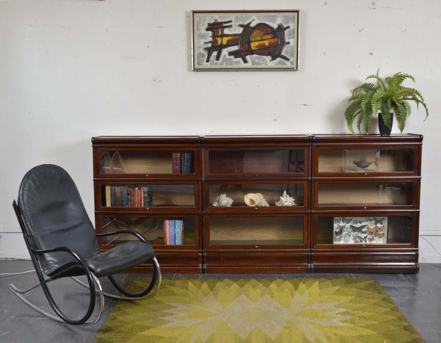 Set Of 9 Antique Mahogany Globe Wernicke Barristers Glazed Stacking Bookcase Cabinet Of Curiosities Uk photo vinterior