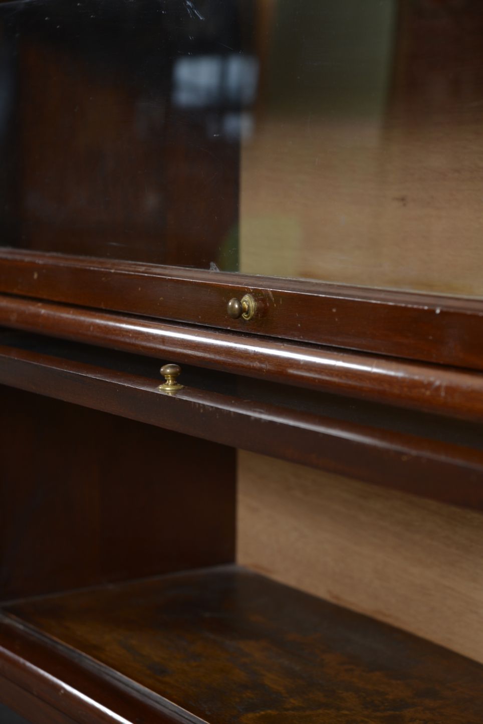 photo for sale Set Of 9 Antique Mahogany Globe Wernicke Barristers Glazed Stacking Bookcase Cabinet Of Curiosities Uk