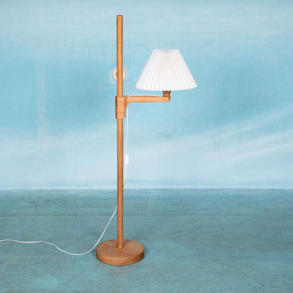 Minimalistische Carl Malmsten Vloerlamp – Grenen Vloerlamp, Zweden