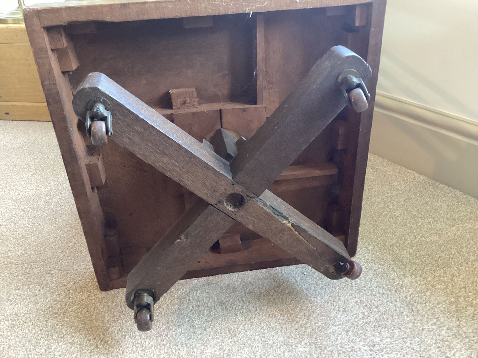 Edwardian Oak Revolving Bookcase photo Furniture