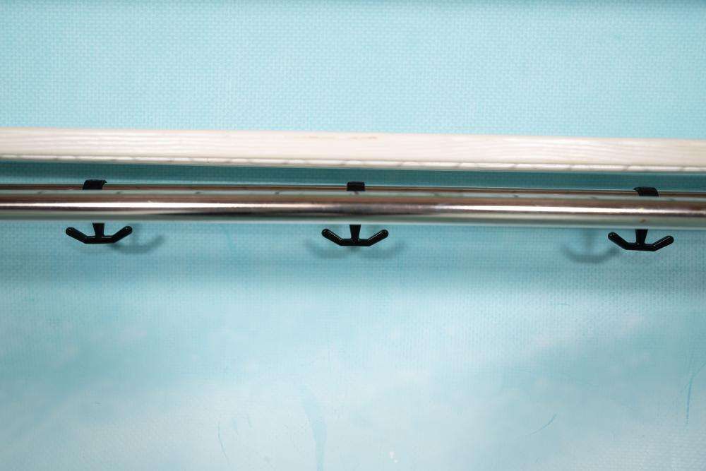 Vintage Scandinavian Tubular Frame Coat Rack From The 1960s photo vintage