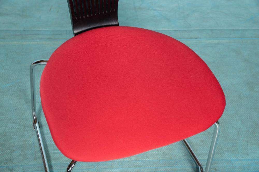 photo vintage Postmodern Westnofa Totem Dining Chairs 80s Minimalist