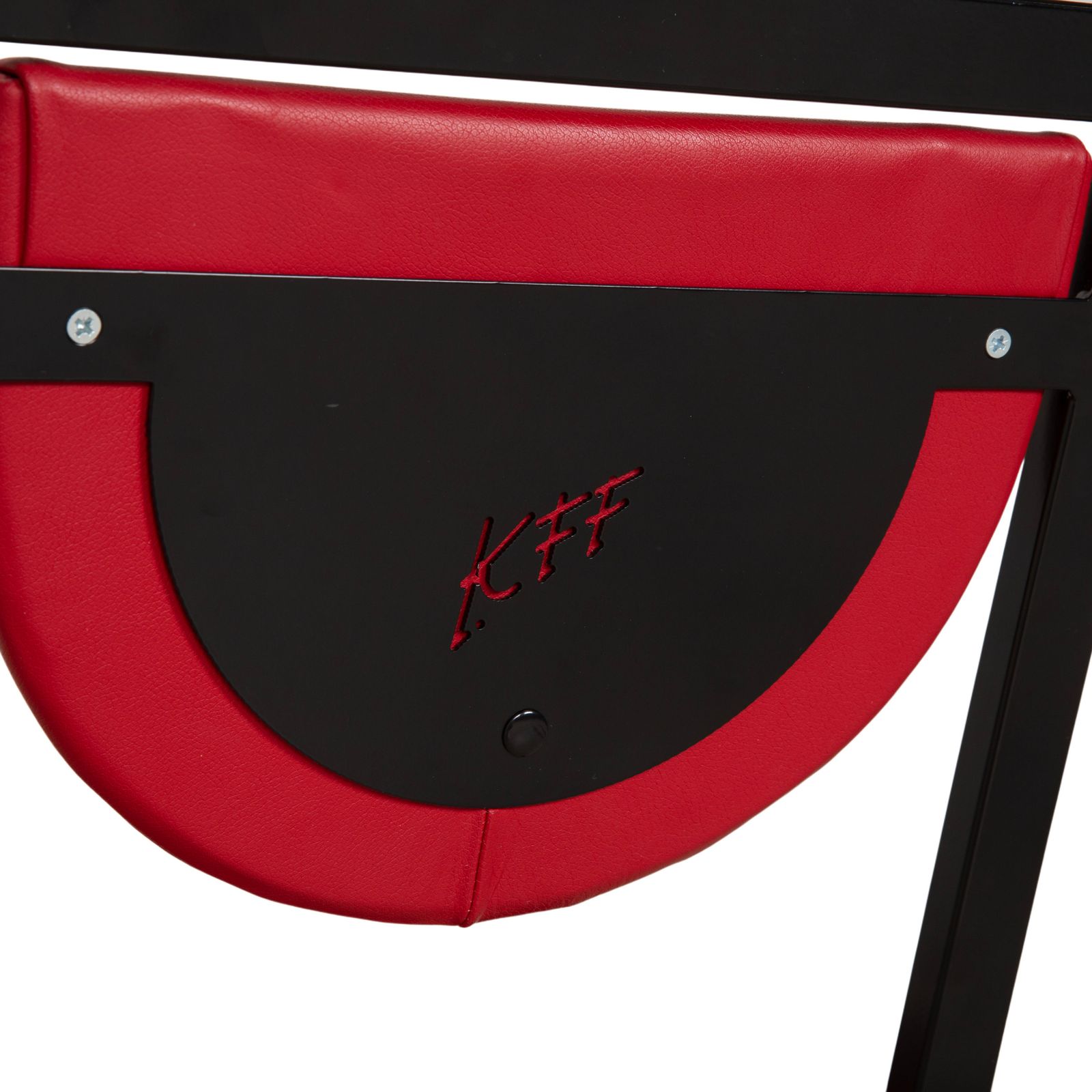 photo furniture Fauteuil KFF Sinus en cuir rouge