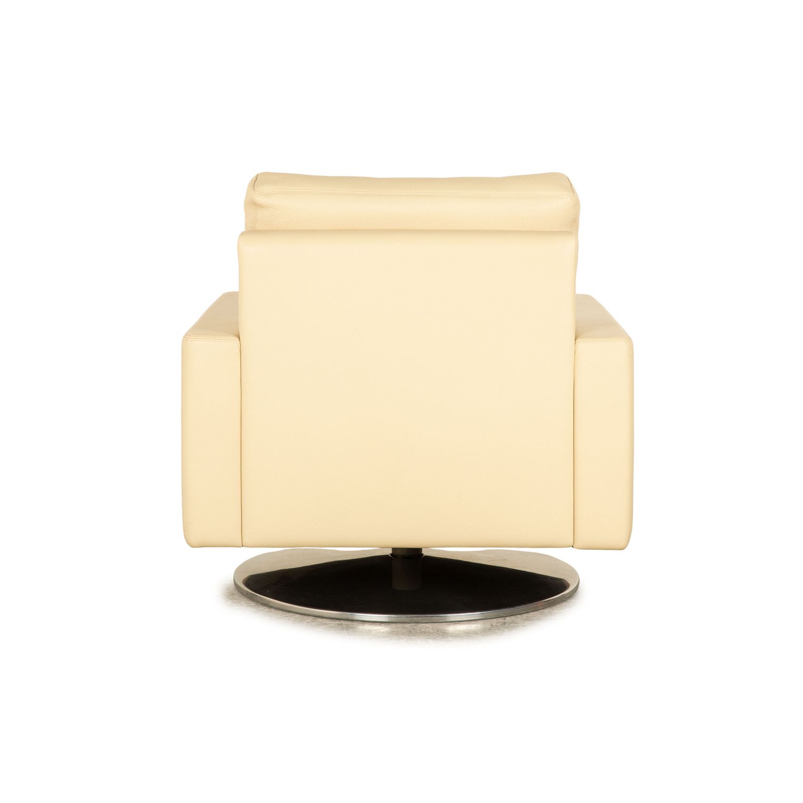 Fauteuil Erpo CL 500 en cuir crème, fonction manuelle photo vintage