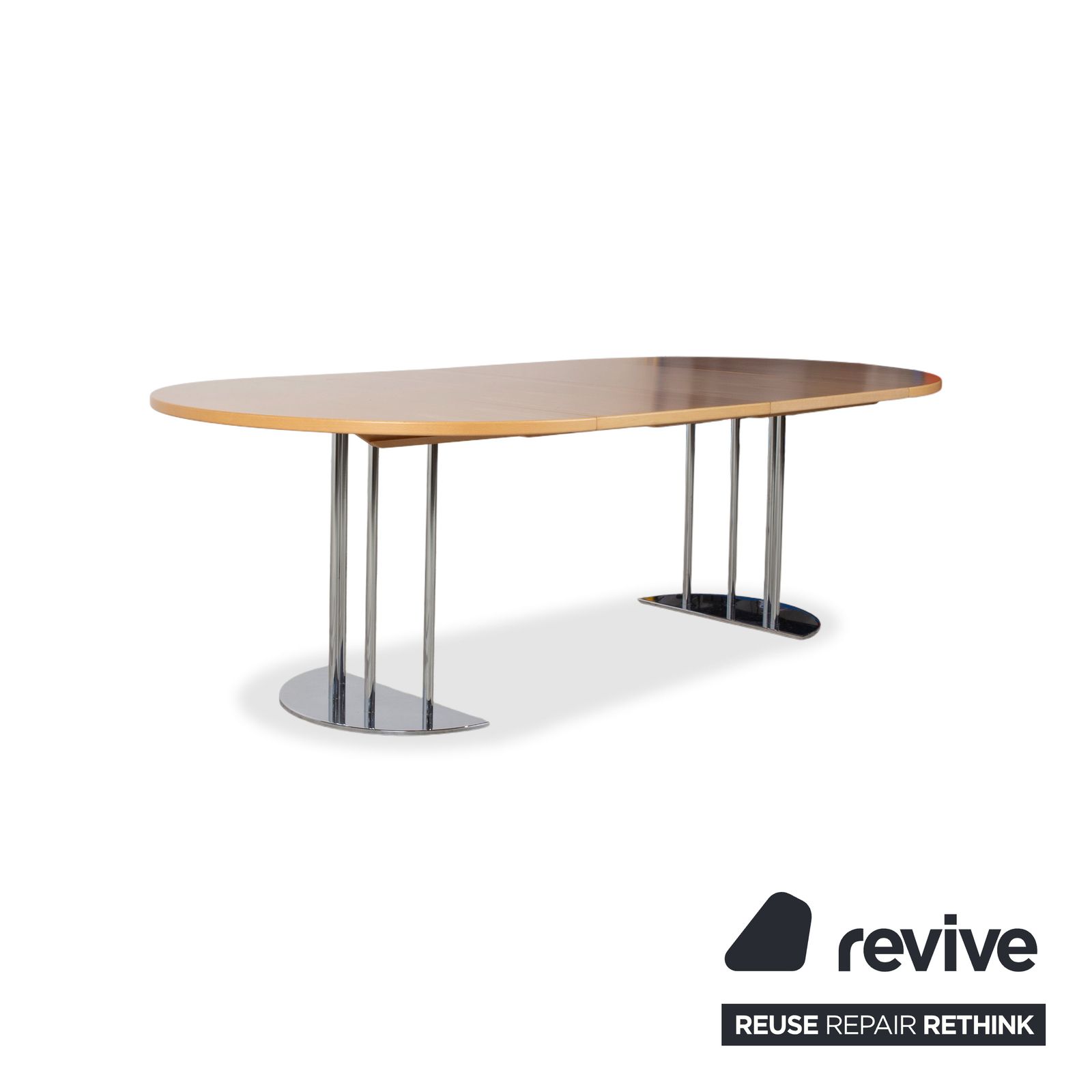 Thonet Wooden Dining Table, Brown, Extendable, 120–240 X 120 Cm photo 3017.0
