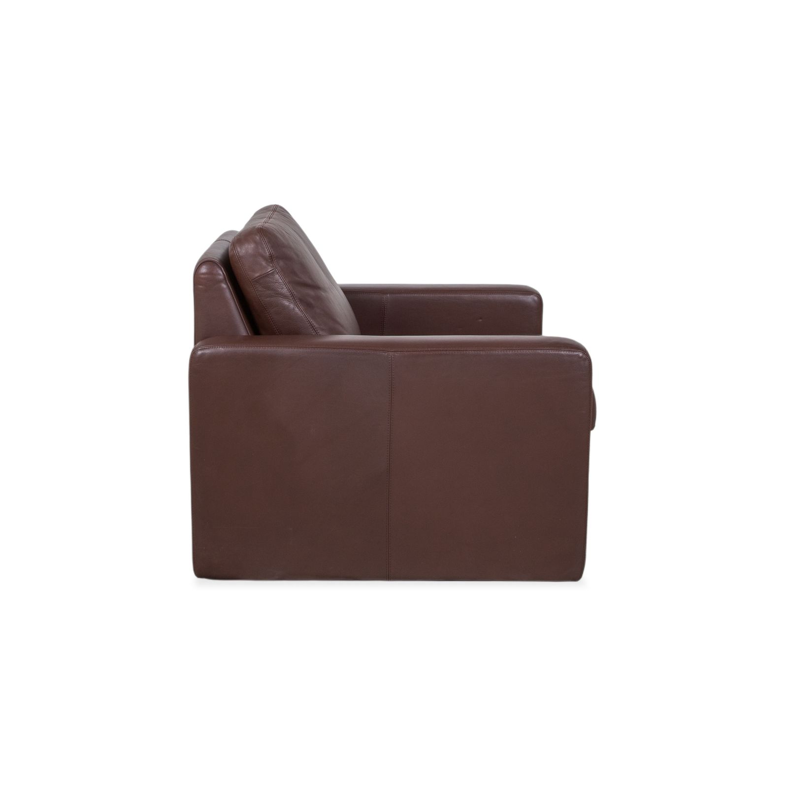 photo furniture Cor Conseta Leather Armchair Brown Coffee Mahogany Incl. Headrest