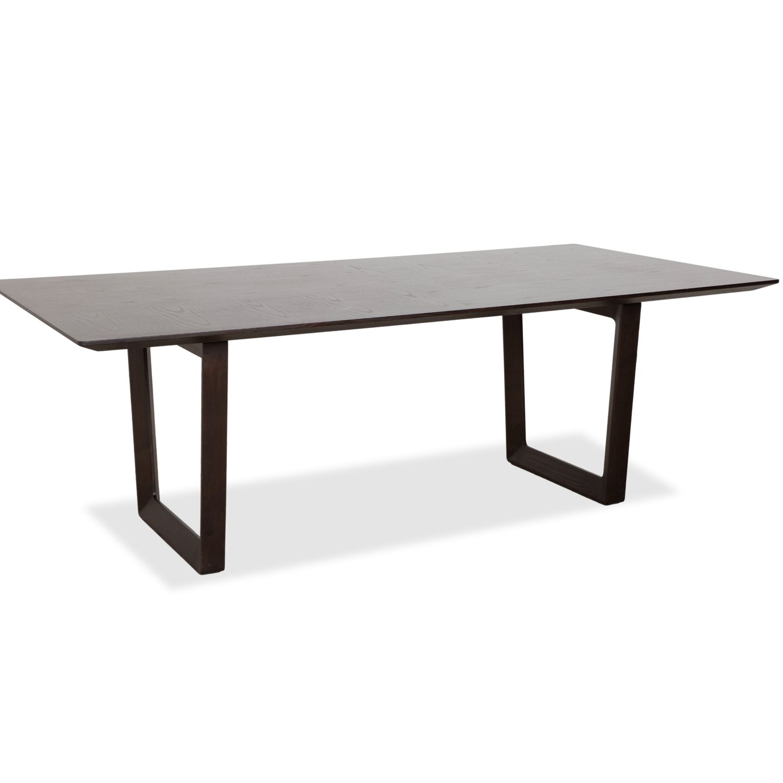 Table à manger Poltrona Frau en bois, brun foncé