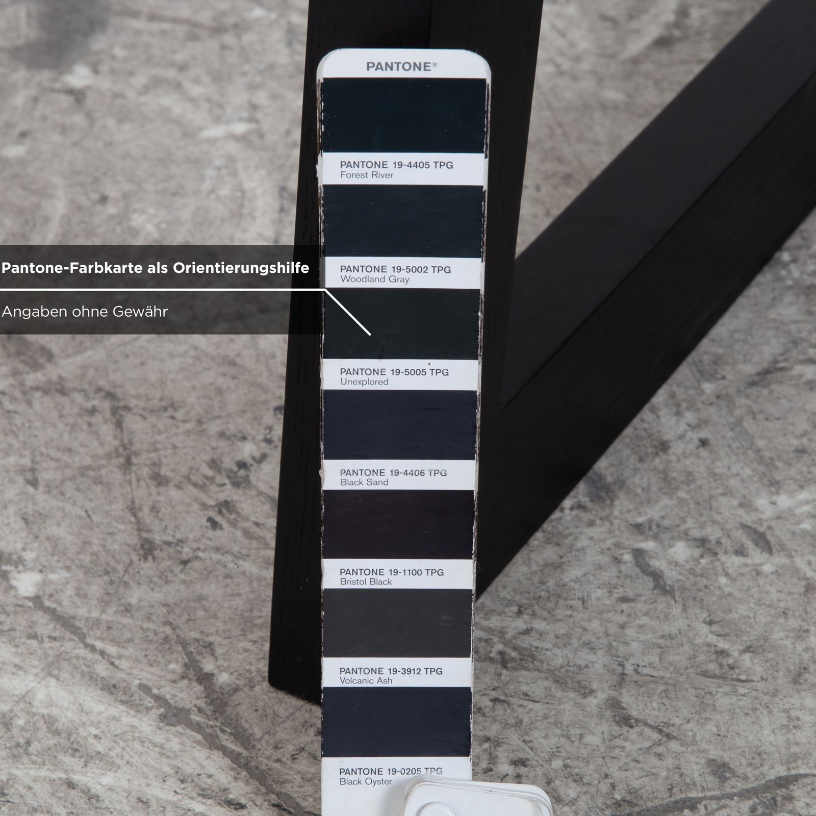 Table basse Boconcept Occa en verre transparent, cadre noir photo vinterior