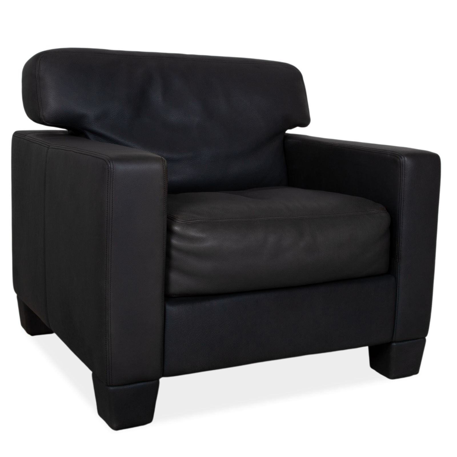Fauteuil De Sede DS 17 / WK 612 en cuir noir