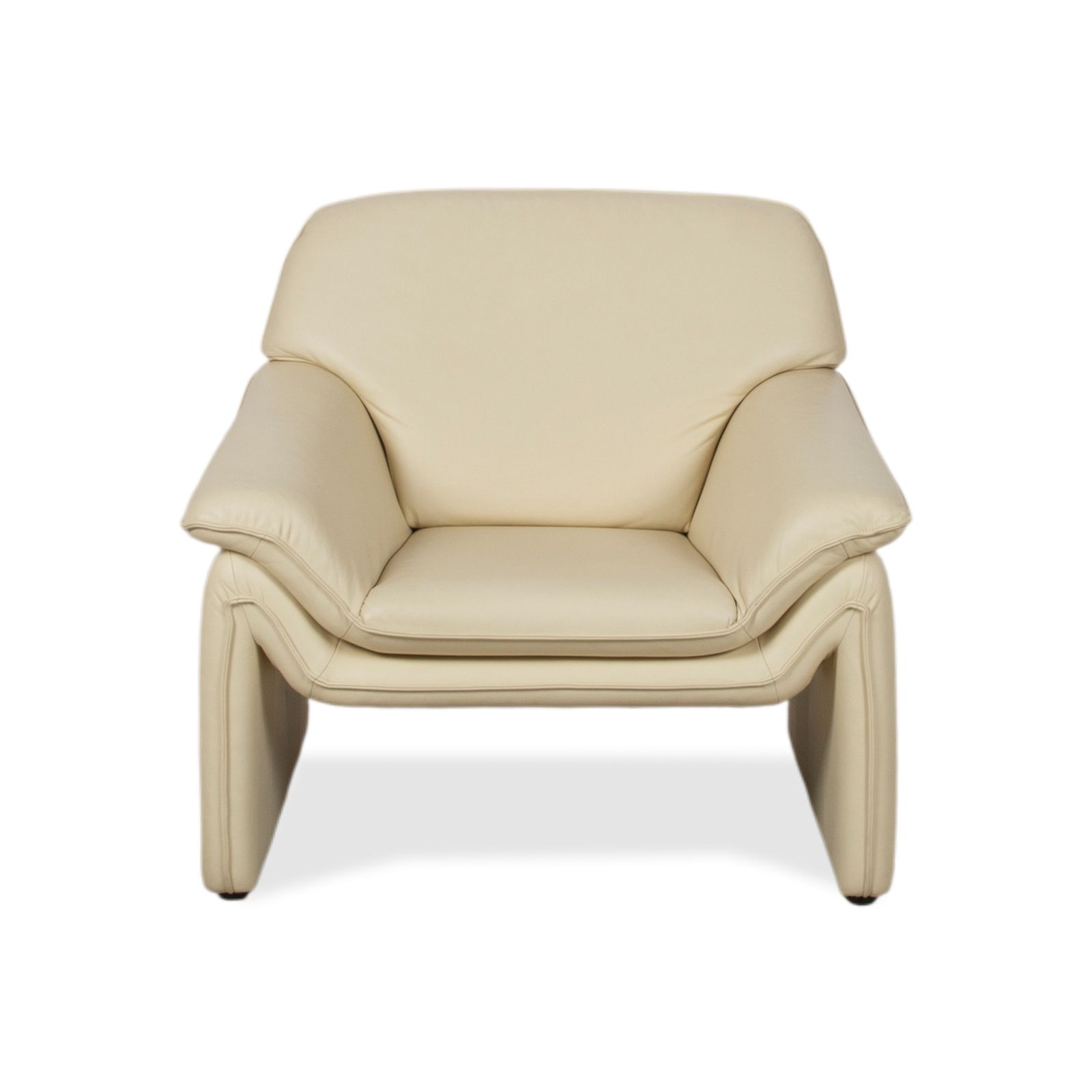 photo for sale Lauuser Atlanta Leather Armchair Beige Cream