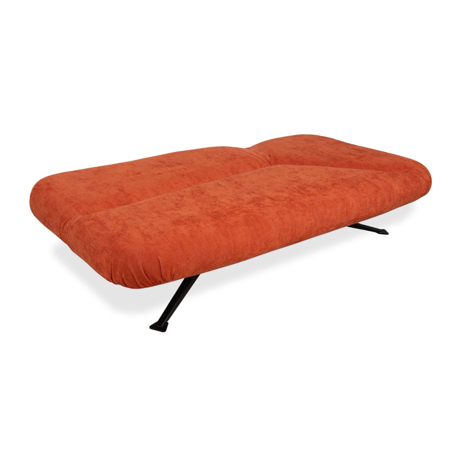 Bonaldo Papillon Slaapbank, Tweezitter, Stof, Oranje, Manuele Functie, Slaapfunctie photo for sale