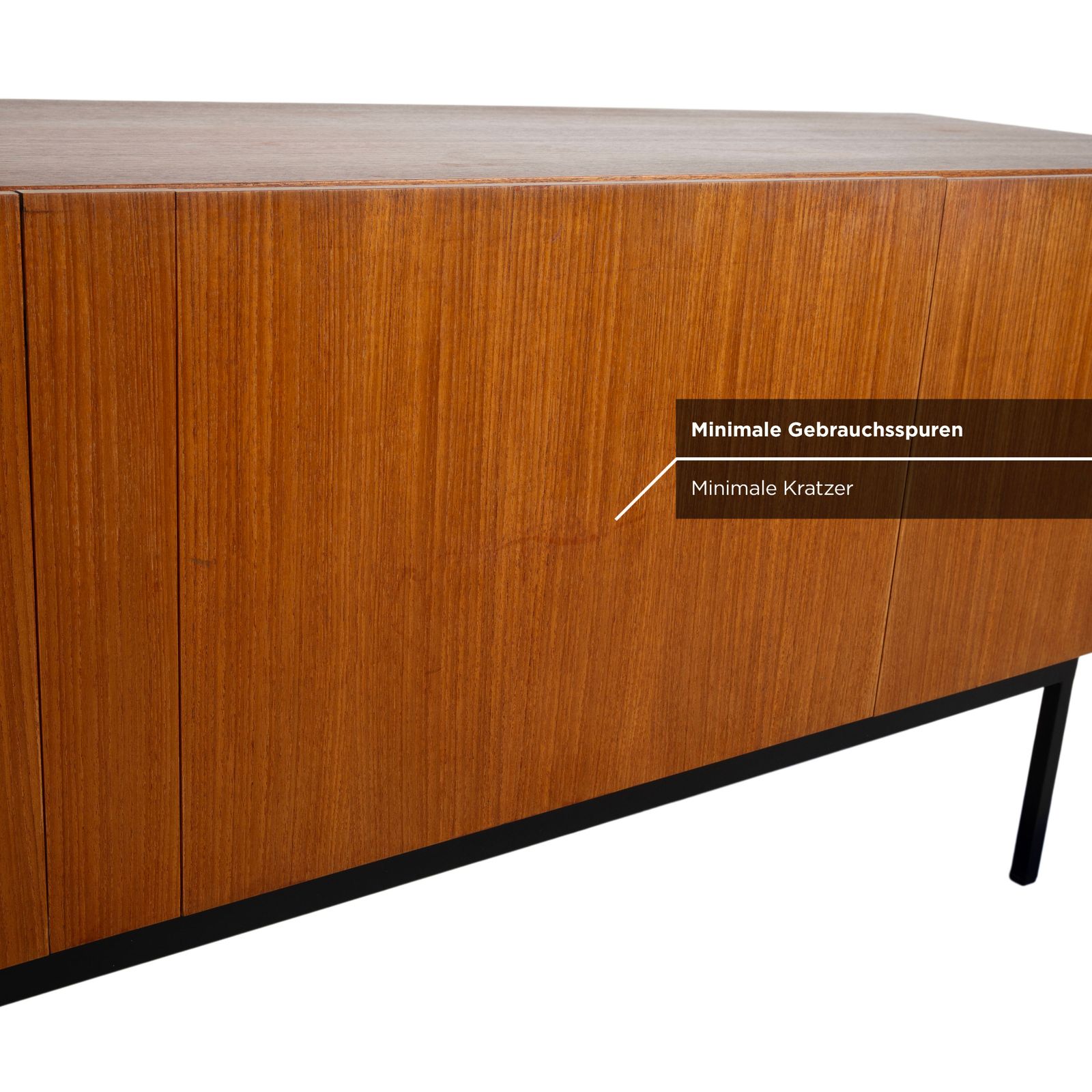 Furniture Behr B40 Dieter Waeckerlin Sideboard Teak Wood Brown Mid Century photo
