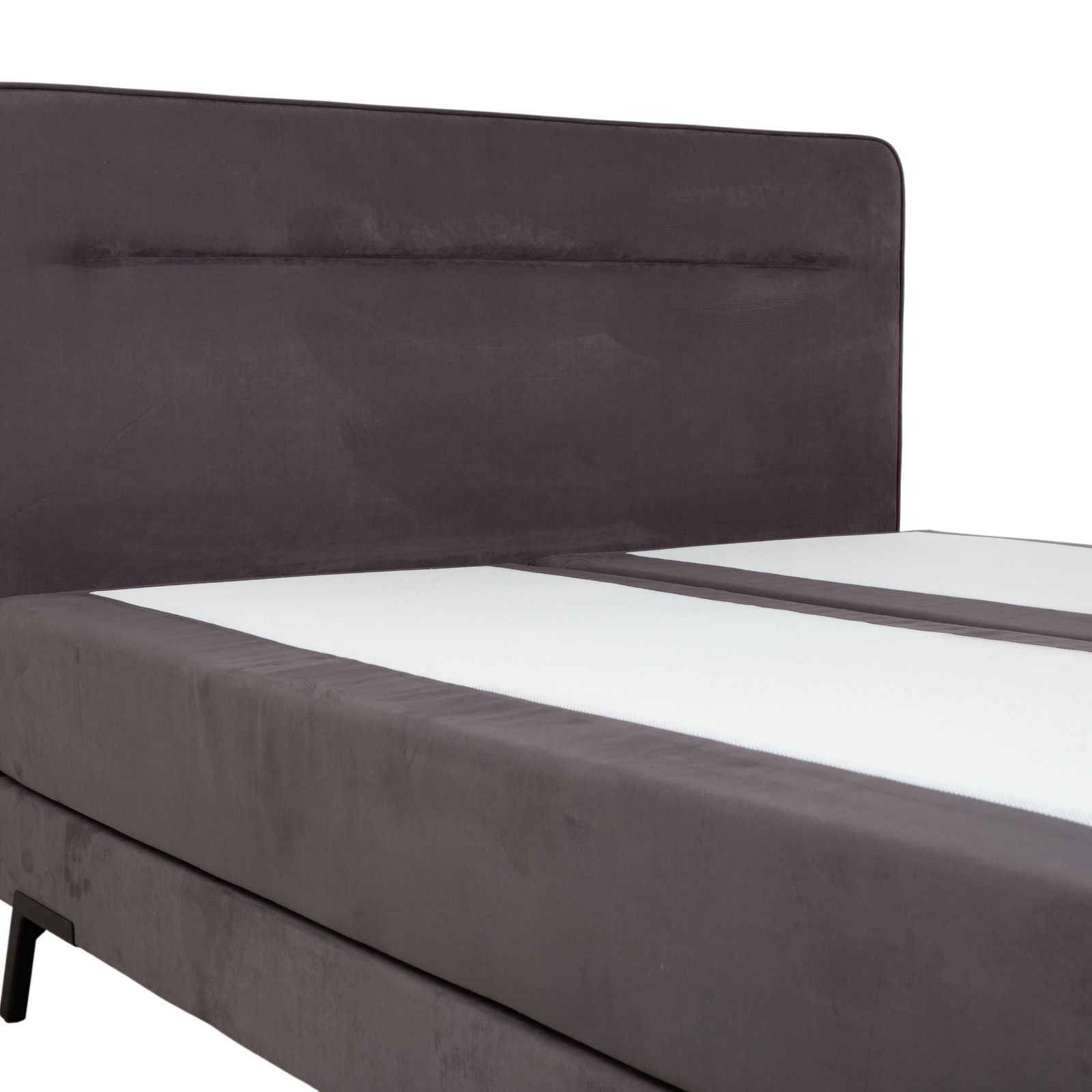 photo furniture Swiss Sense Home Fabric Bed Set Grey 160 X 200 Cm