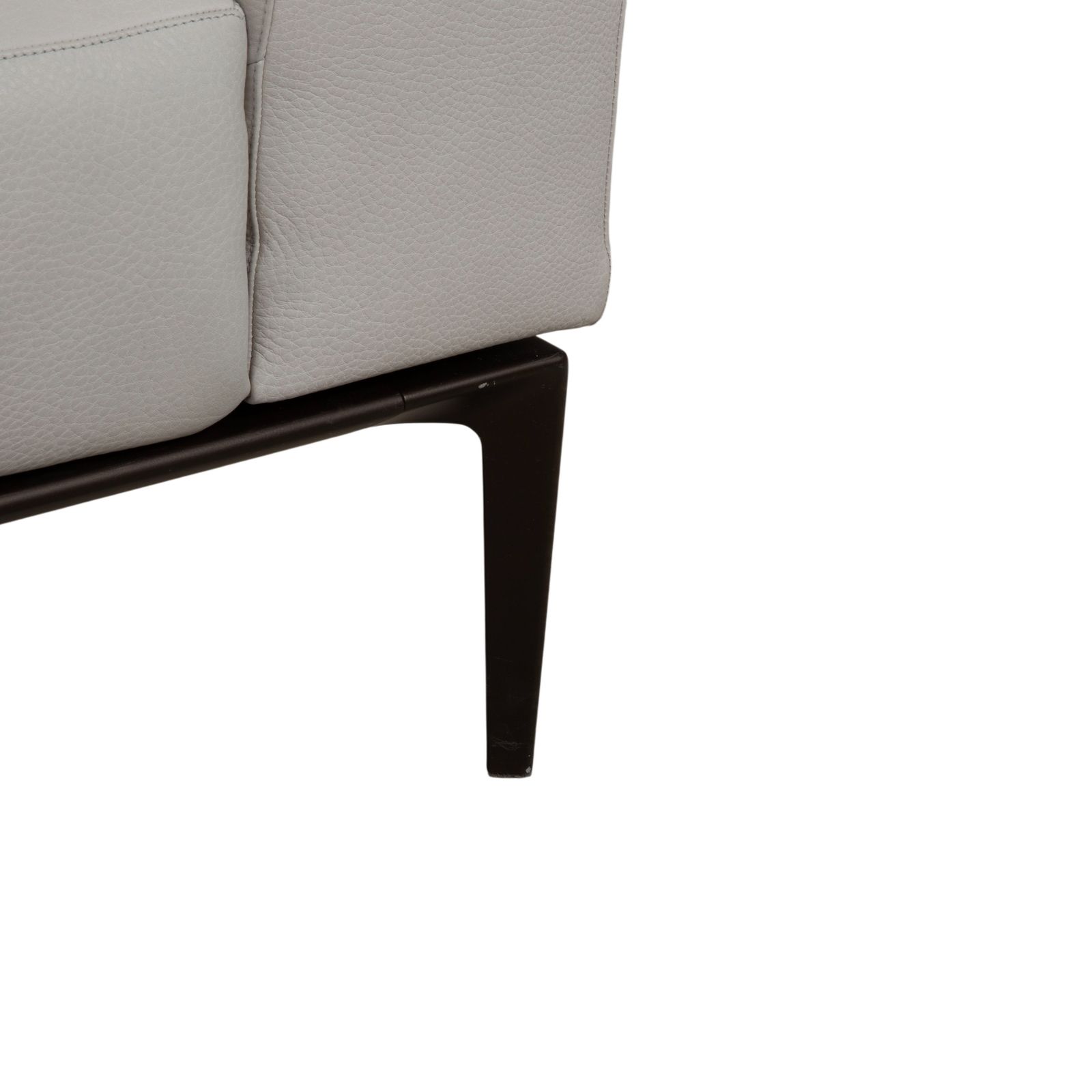 Walter Knoll Jaan Living Set Leather Three Seater Two Seater Grey Cream Sofa photo buy