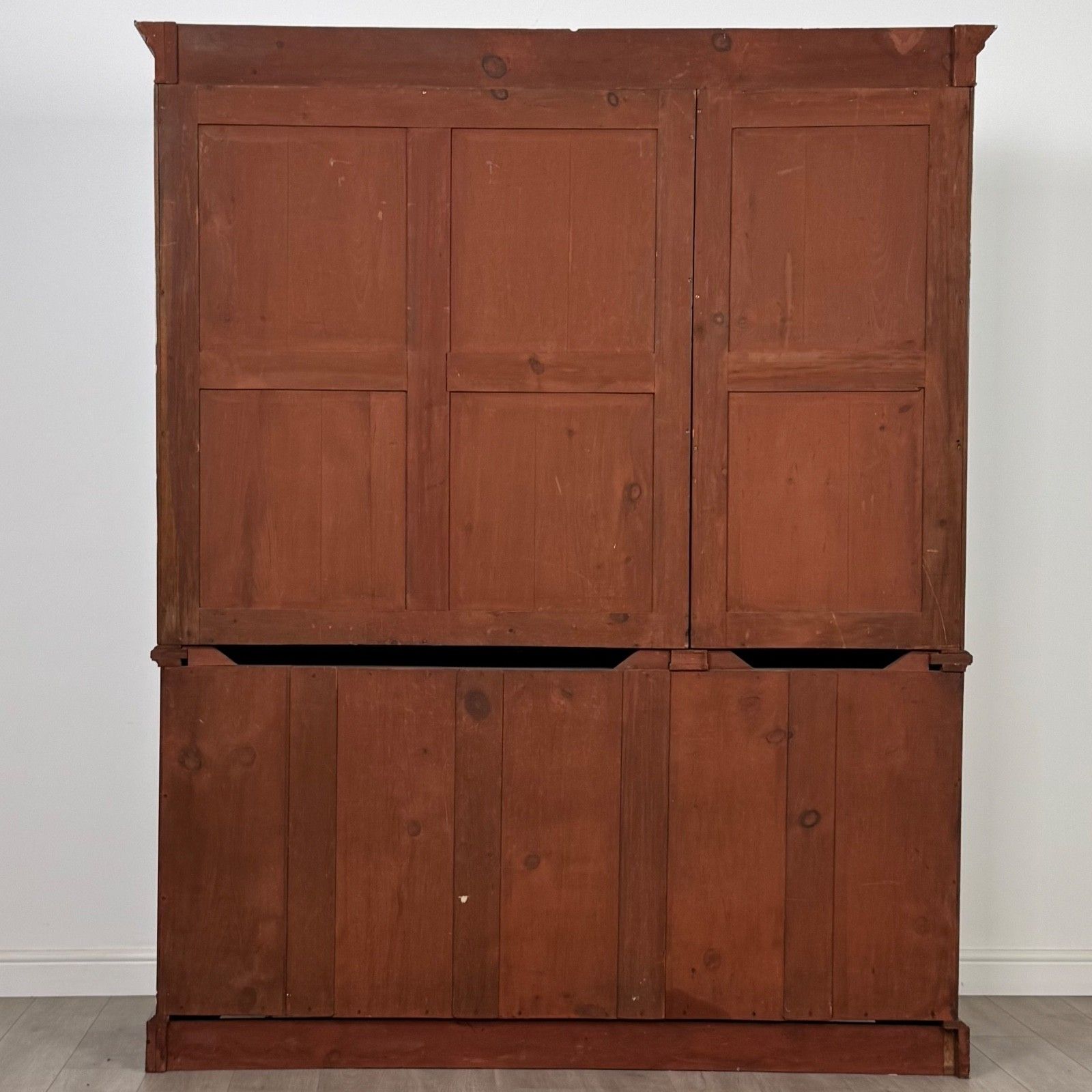 Antique 18th Century Large Georgian Bookcase In Mahogany ( Af 5610 ) photo vinterior