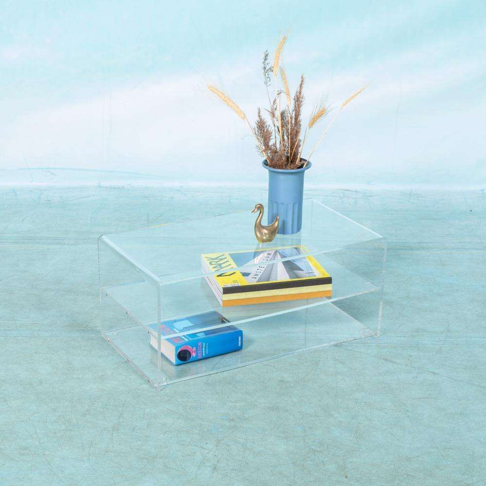 Space Age Dressoir Acrylglas, Ghost Sidetable Jaren 1970 photo furniture