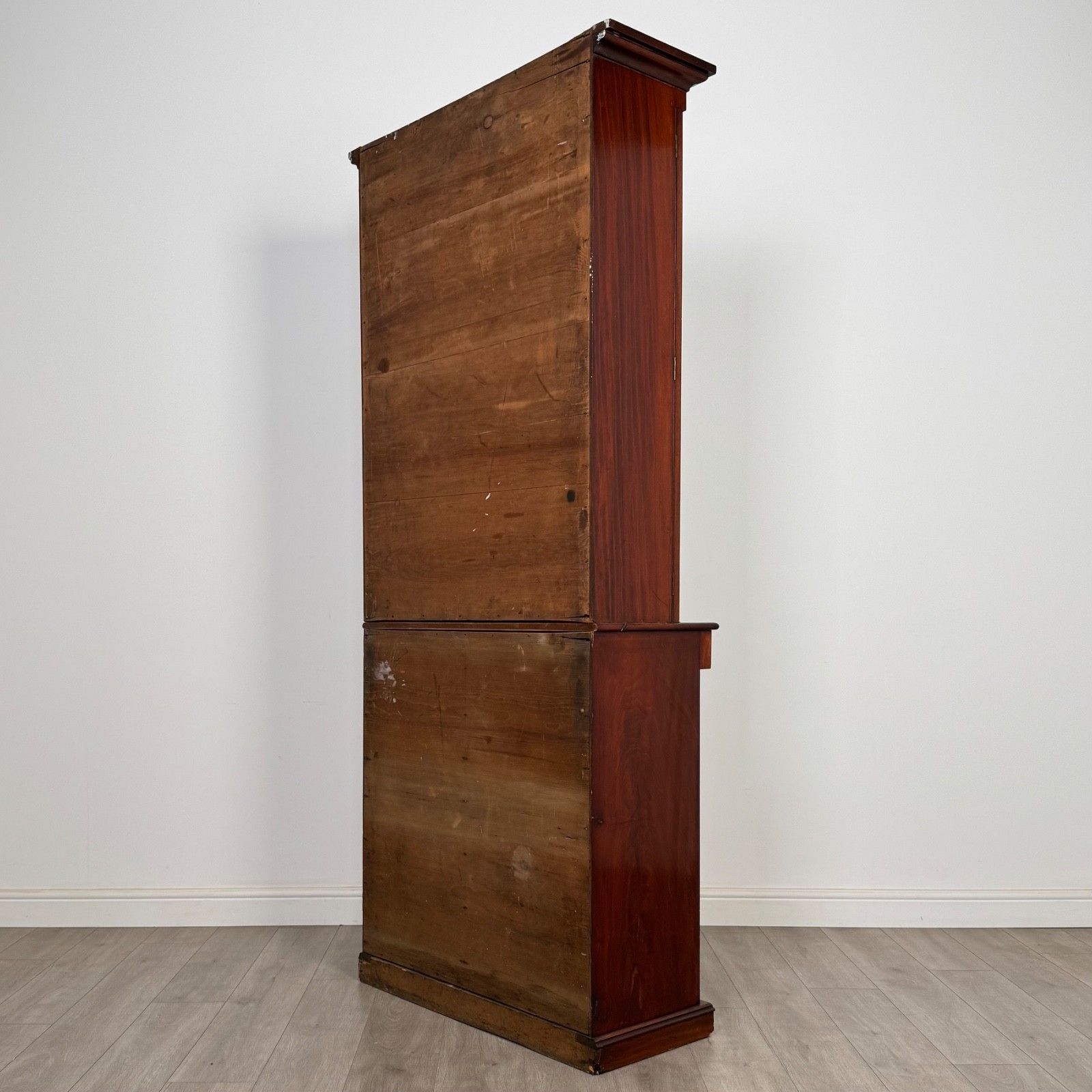 Antique 19th Century Victorian Bookcase In Mahogany ( Af 5599 ) photo vintage