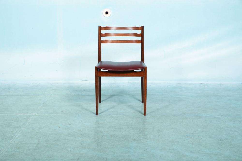Vintage Design (Desk) Chair Teak, 1960s Plywood photo Furniture