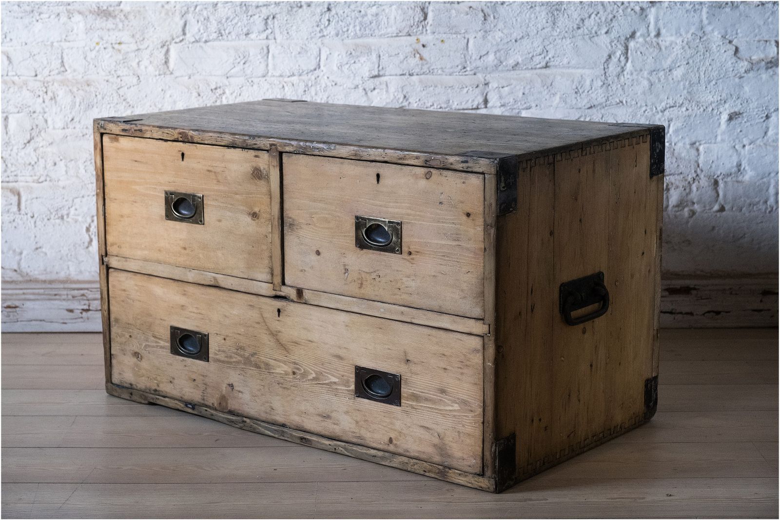 19th Century Campaign Chest Coffee Table British Army C1860 (965) photo furniture