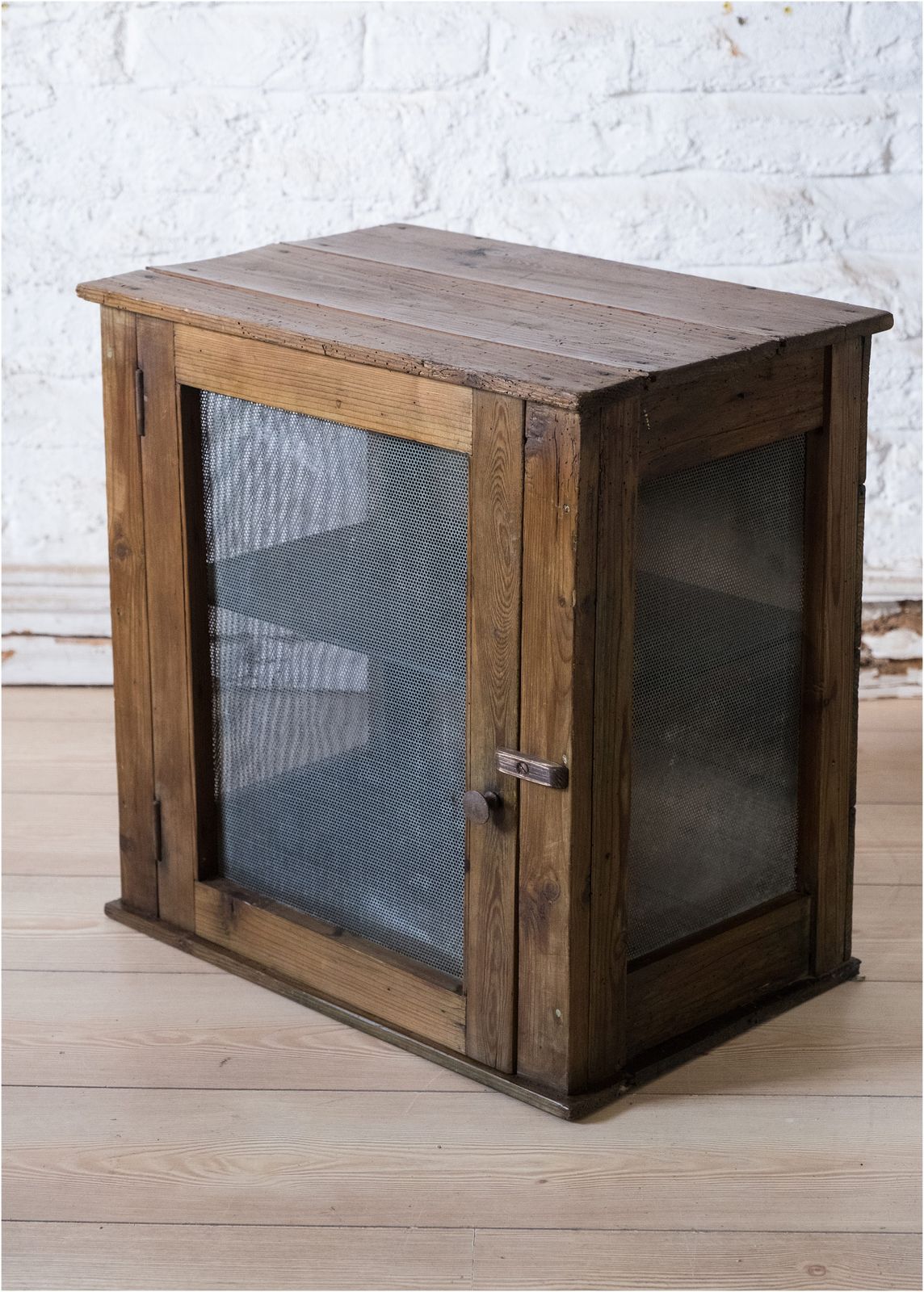 19th Century Pine Food Safe Cupboard (966) photo for sale