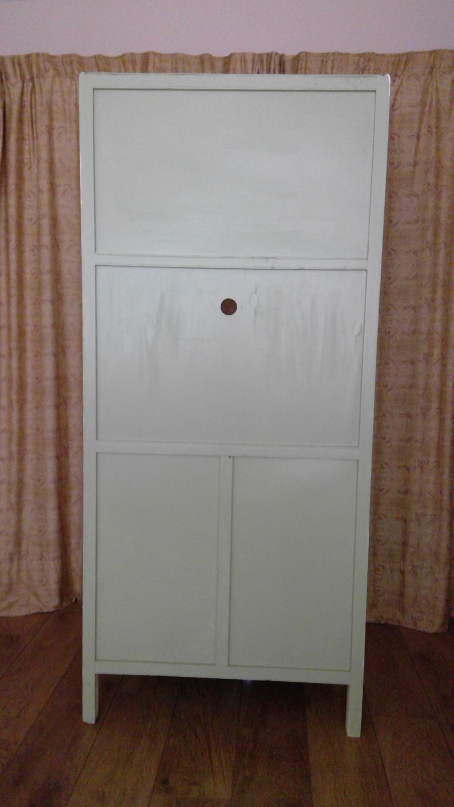 Furniture A. Ahlstrom Osakeyhtio Warkaus Finnish 1950's Kitchenette Cabinet With Original Manufacturer's Label photo