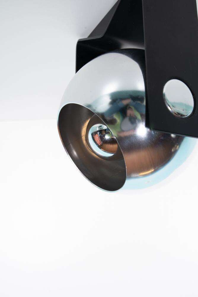Space Age Jaren '70 Bollamp – Tafel , Wand  Of Plafondlamp photo vintage