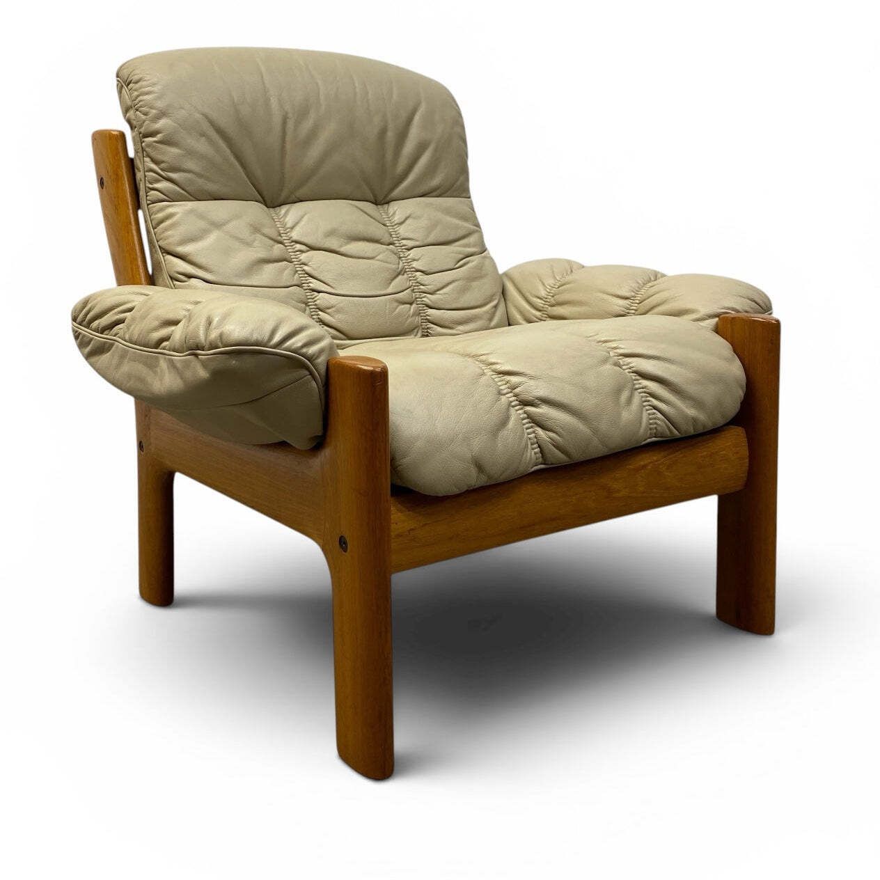 Ekornes 'Montana' Armchair Ottoman Norwegian