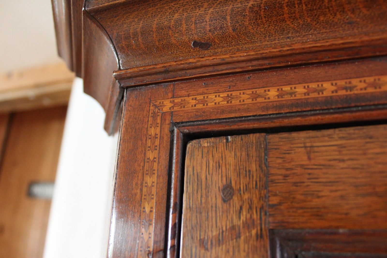 Cupboard Corner Beautiful George III Oak C1780 photo for sale