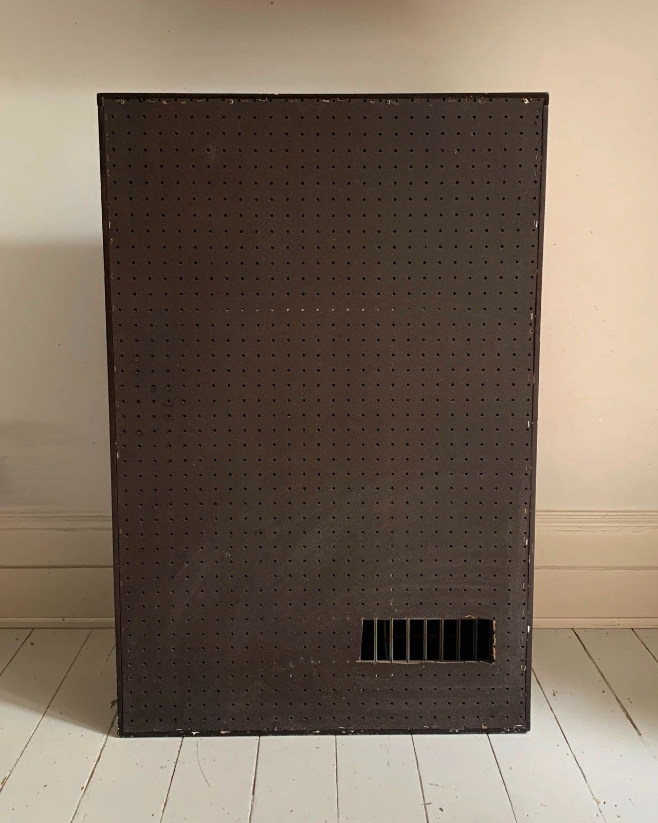 photo furniture Vintage 1960s Italian Shoe Rack Cabinet, Dark Brown Lacquer Mid Century   Attributed To Carlo Di Carli & Fiarm