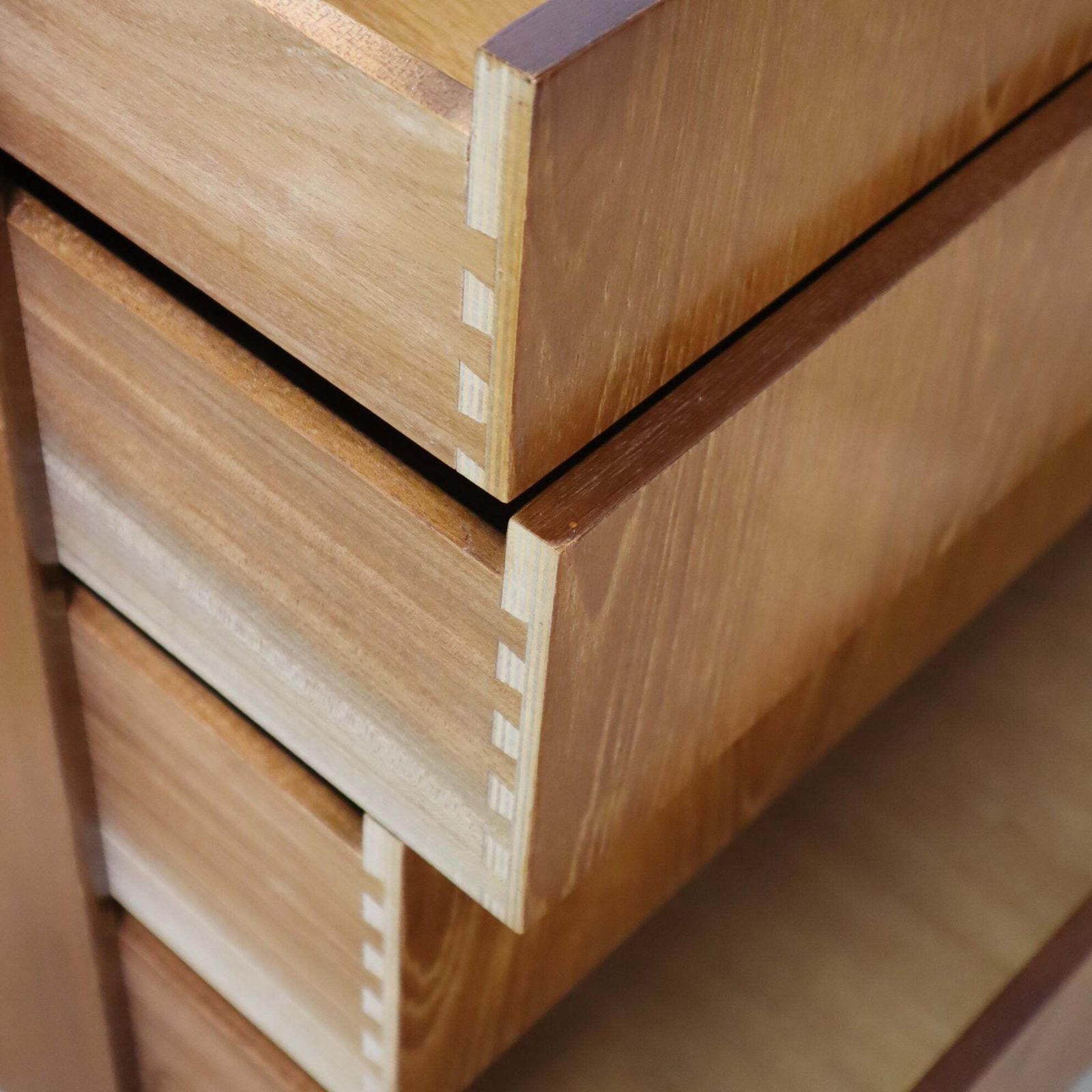Mid Century Teak Chest Of Drawers photo vinterior