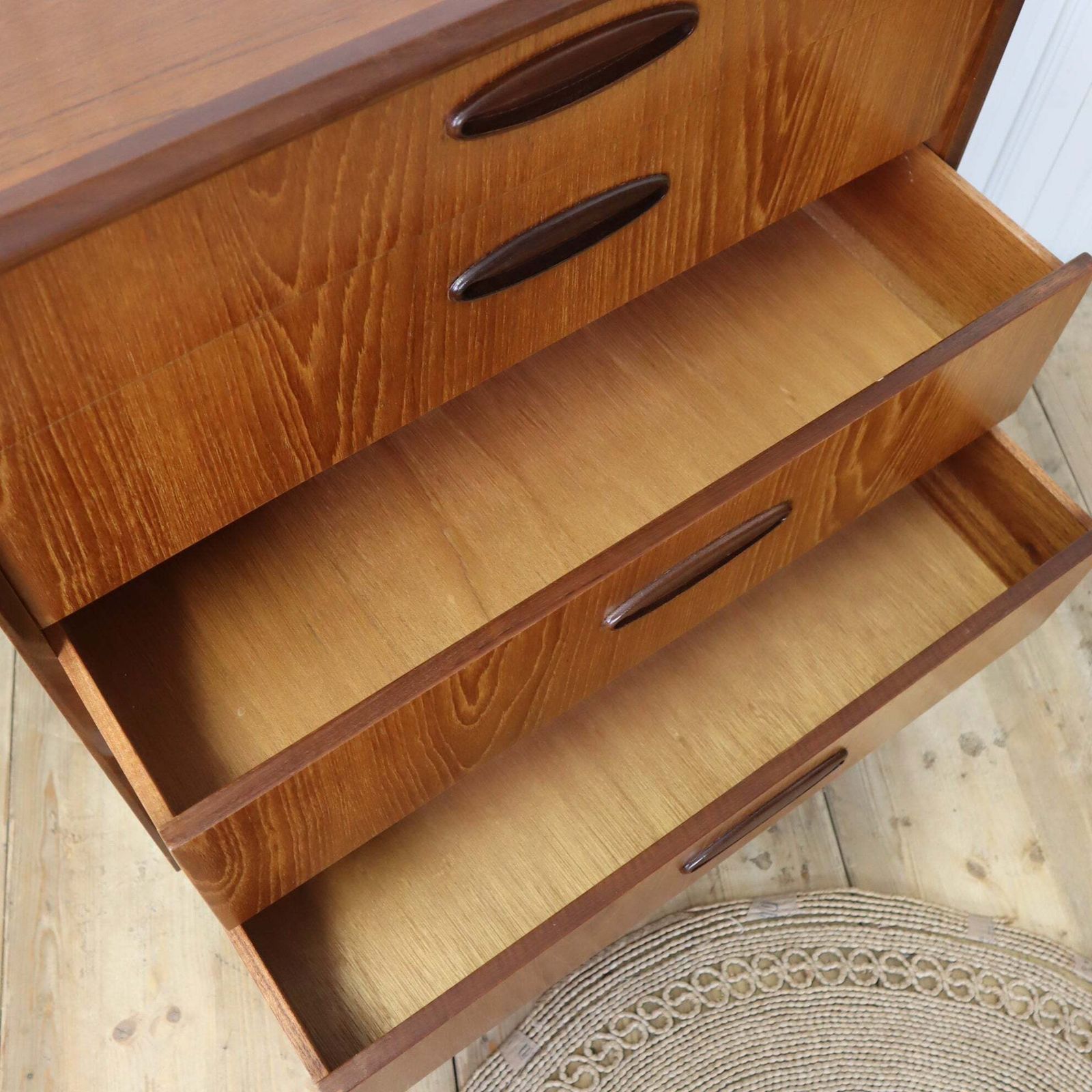 Mid Century Teak Chest Of Drawers photo buy