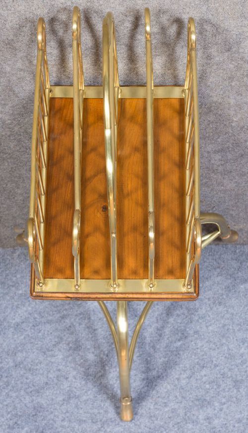 Superior Quality Edwardian Magazine Rack photo Home Decor