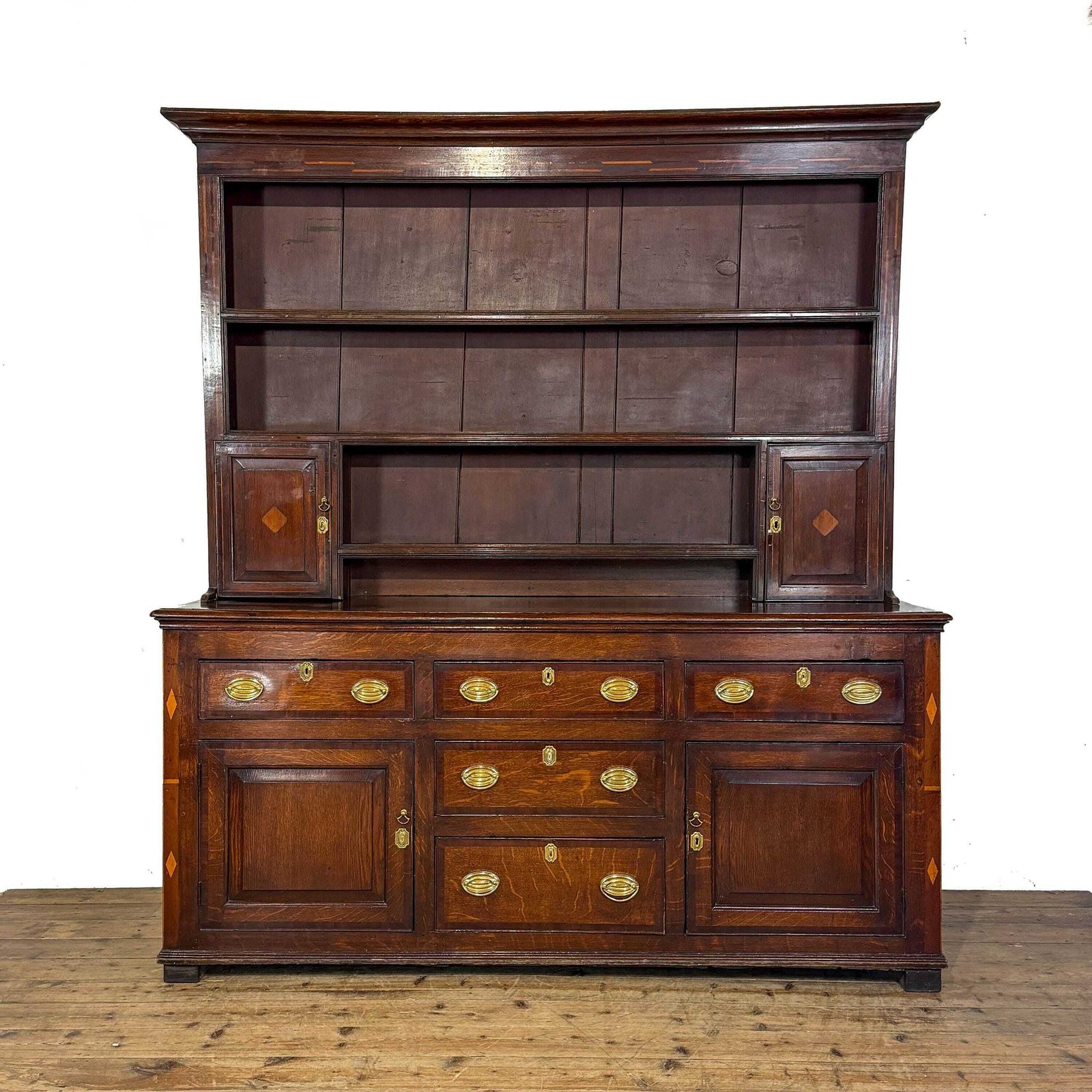 Antique Georgian Oak Dresser | Welsh Dresser | Antique Oak Dresser | Kitchen Dresser | Welsh Furniture