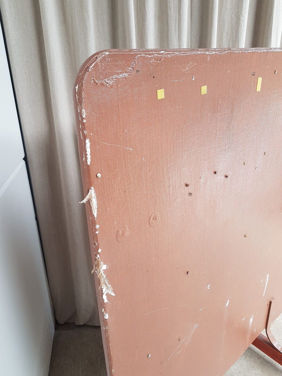 Vtg Mid Century Privacy Screen Room Divider Office Partition Changing Room R82 photo buy