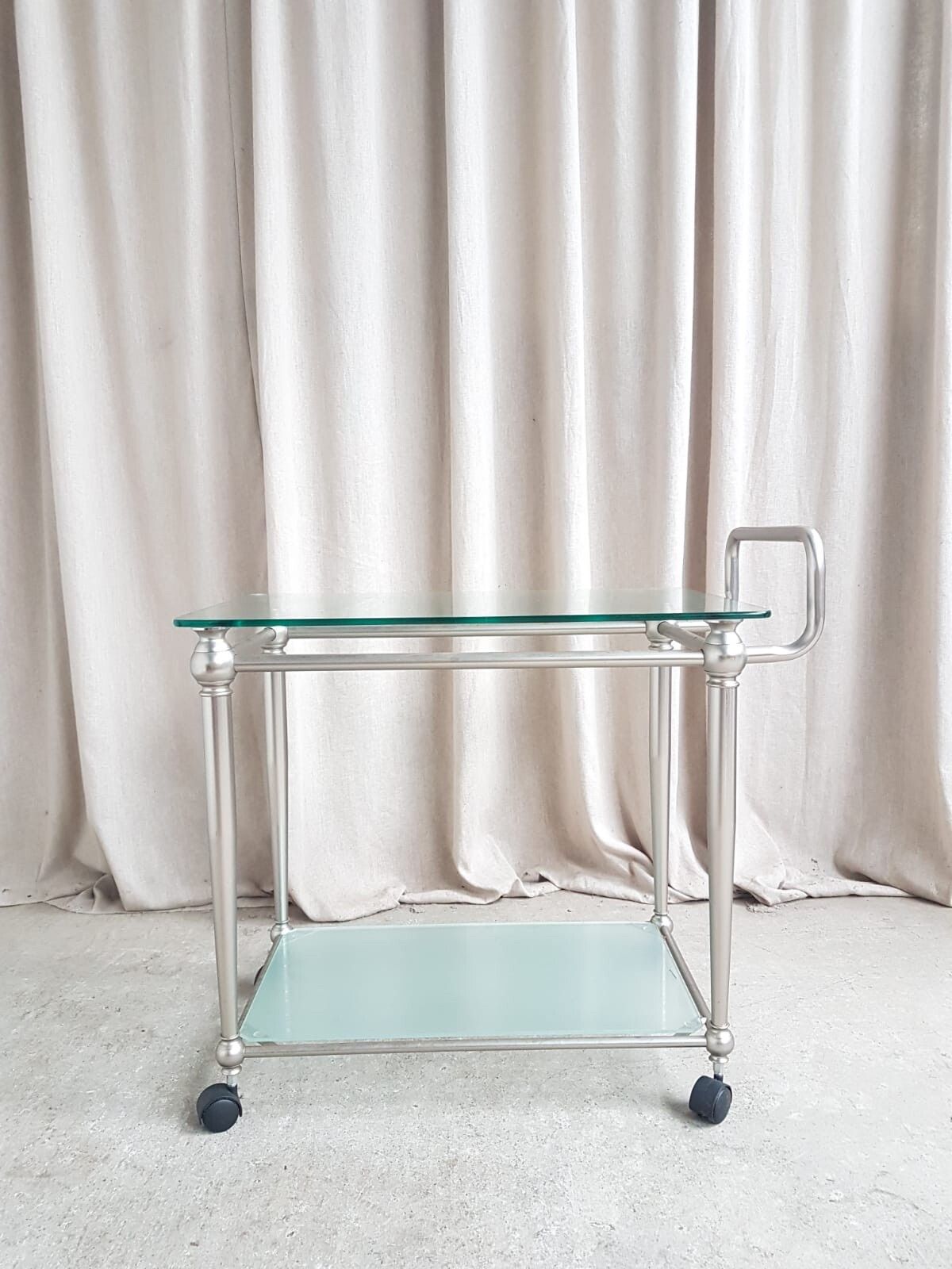 Vtg Mid Century Style Bar Side Table Trolley Retro R603 photo Furniture