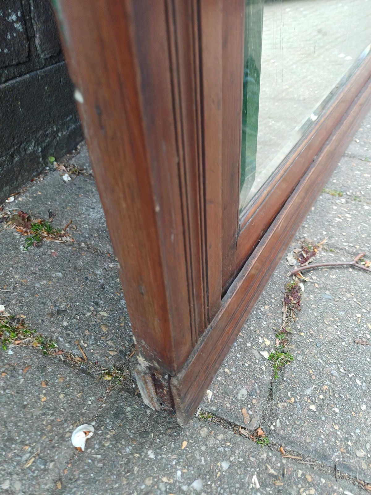 photo vinterior Massive Victorian Over Mantel Mirror Mahogany Wall Mirror Antique Bevelled Glass Fluted Frame Top Quality