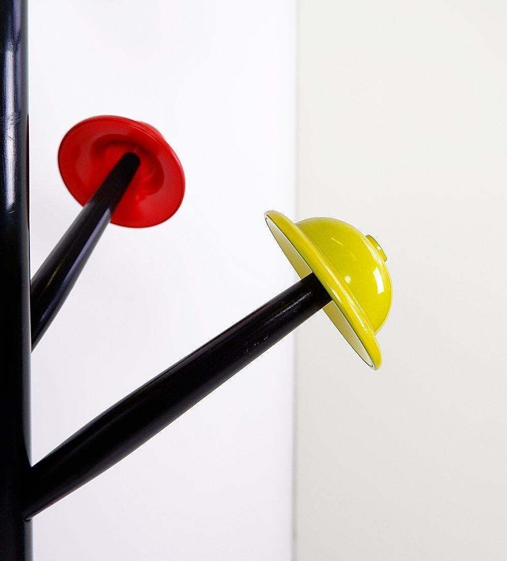 Postmodern Coat Stand 'Albero Dei Cappelli' By Ugo Nespolo For Origlia, 1978 photo 2947.0