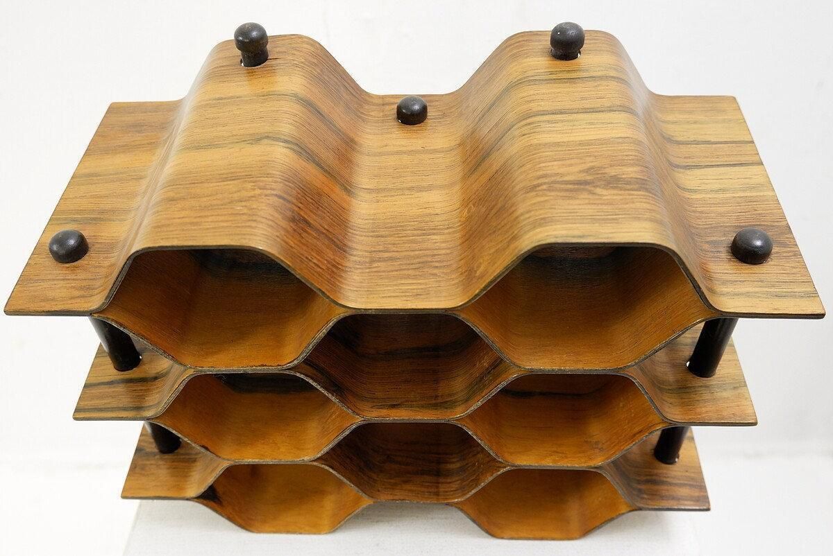 Torsten Johansson Wine Rack / Bottle Stand Produced By Ab Formträ, Sweden, 1950s photo buy