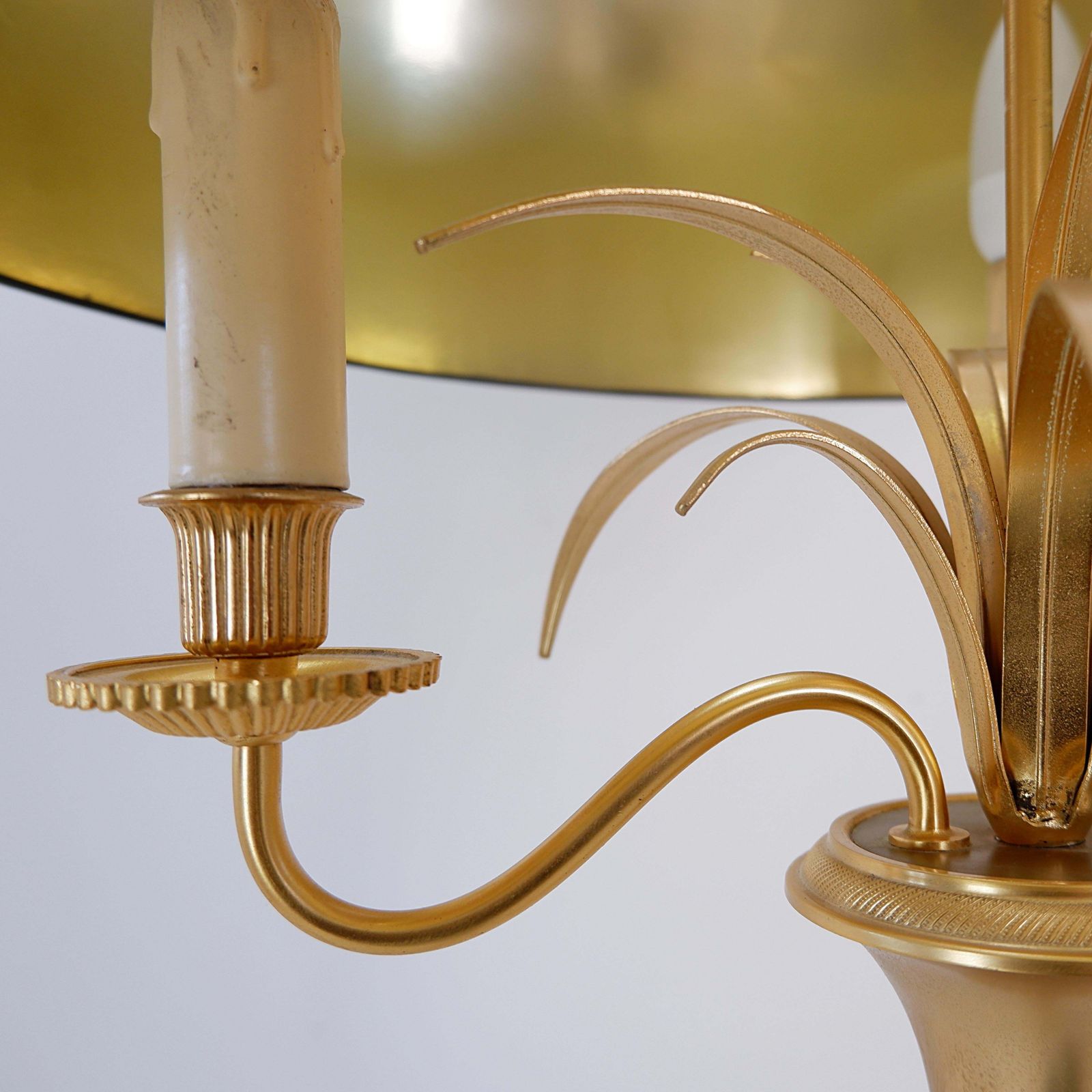 photo buy Pineapple Brass Floor Lamp In The Style Of Maison Charles, Circa 1970