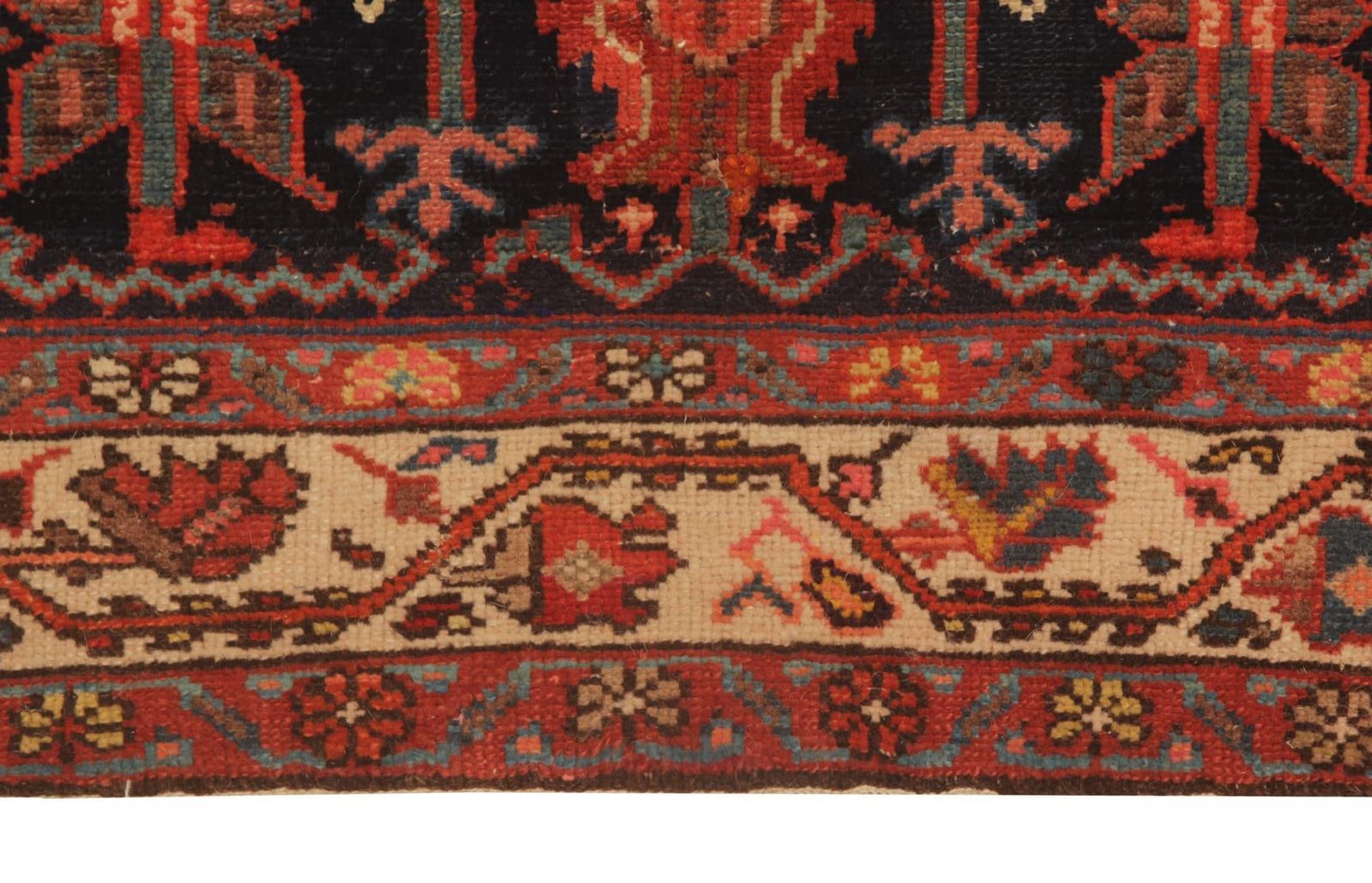 Tapis d'époque caucasien Mihrabi, tapis noué à la main, région de Kazak photo 2903.0