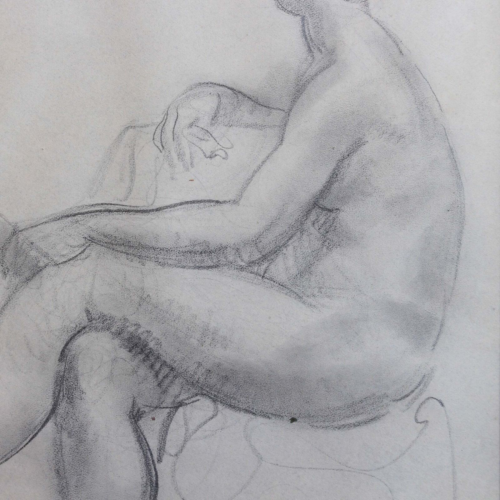 'Portrait Of Seated Nude' By Guillaume Dulac (Circa 1920s) photo 660.0