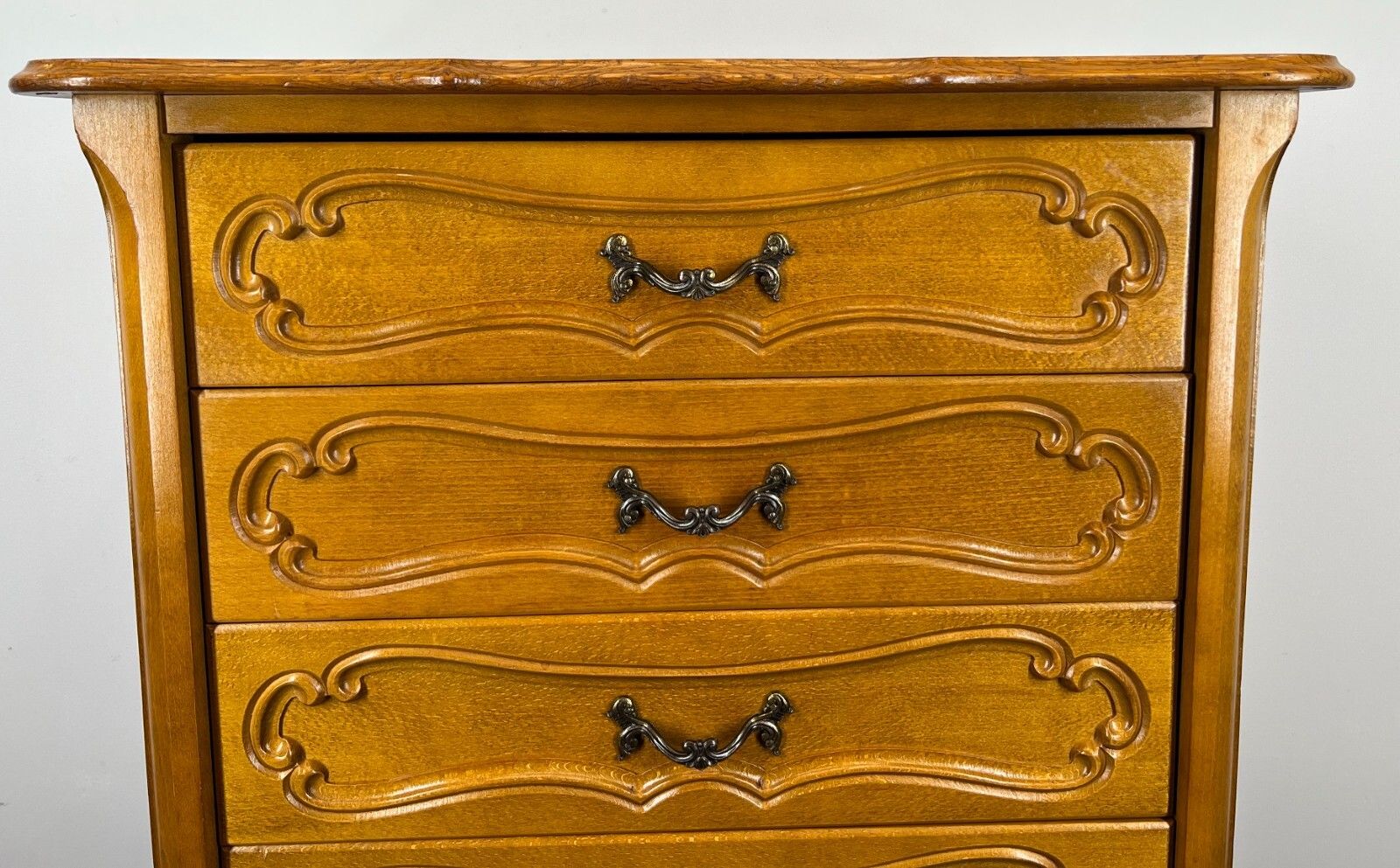Chest Of Drawers Vintage French Louis XIV Cabinet Carved Sideboard Lot 2895 photo vinterior