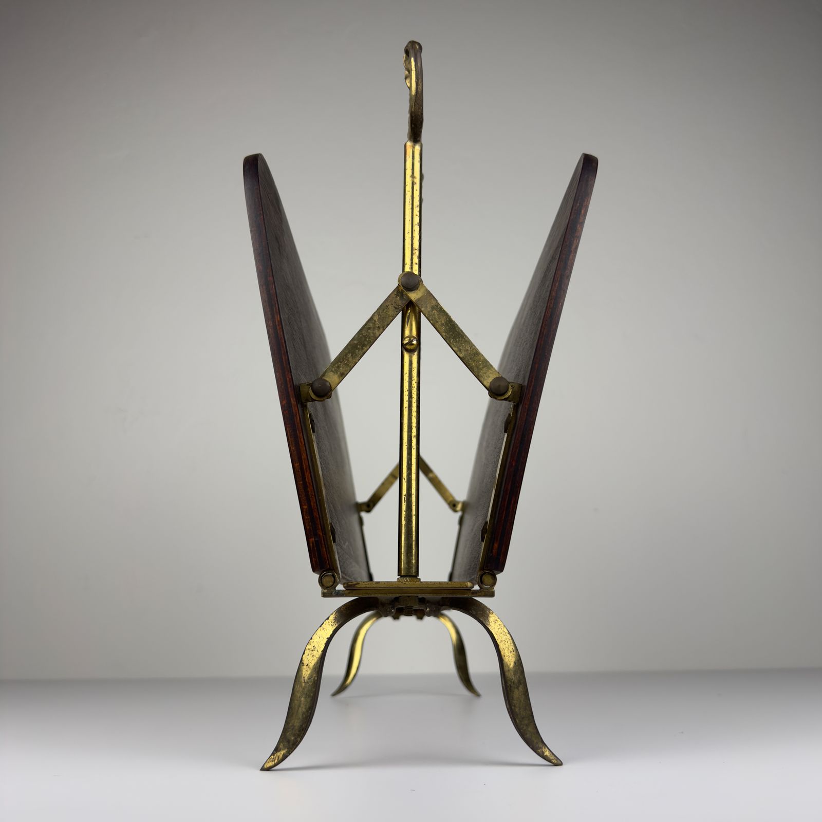 800.0 Vintage Magazine Rack, Italy 1950s photo