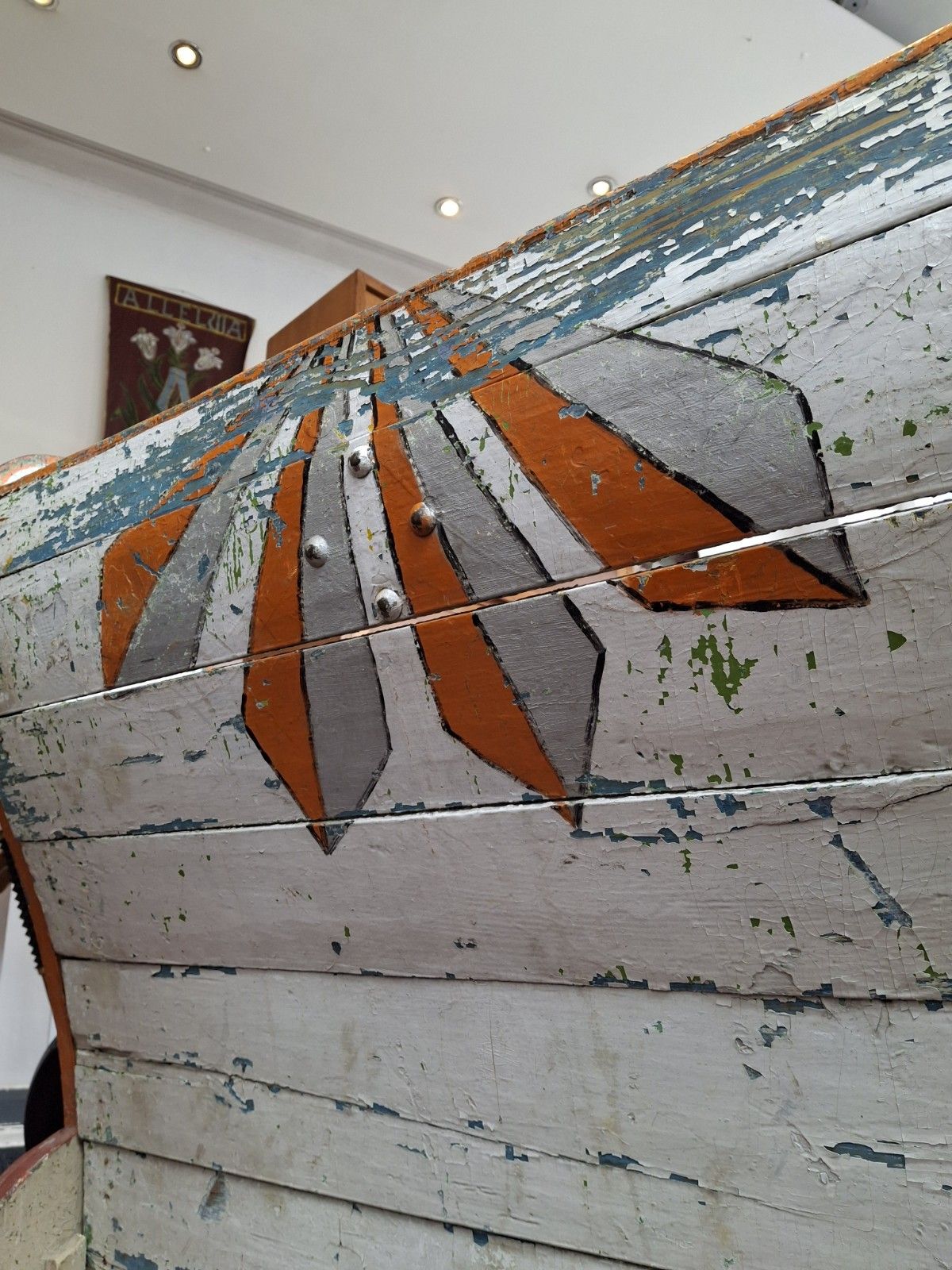 Early 20th Century Painted French Fairground Sleigh. photo 890.0