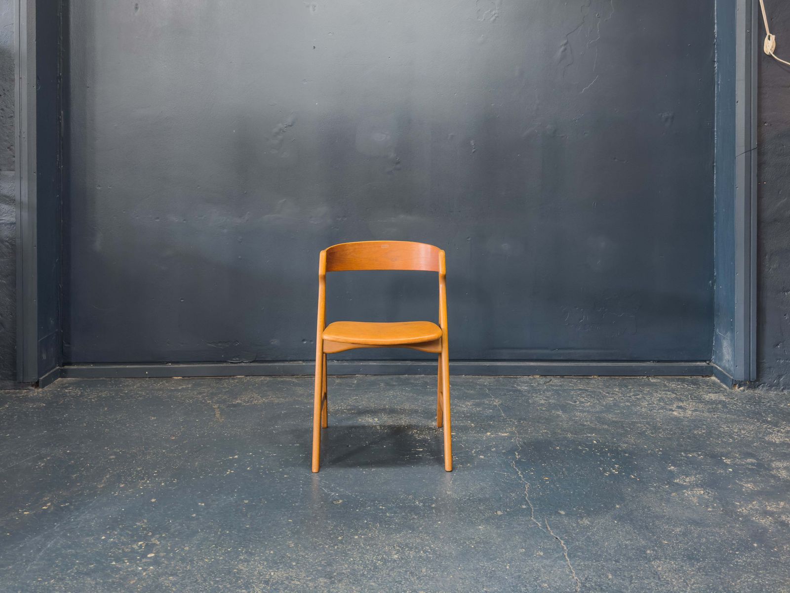 Model 71 Teak And Leather Chair By Henning Kjærnulf photo furniture