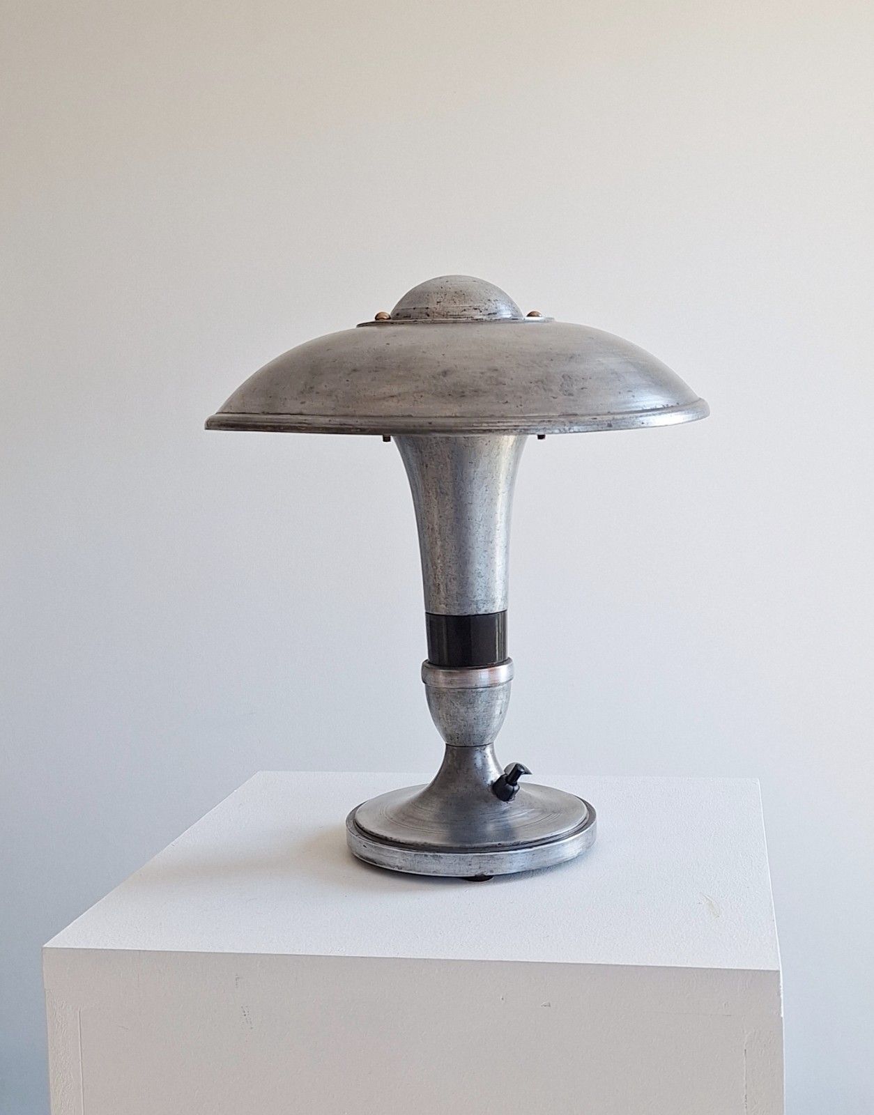 photo for sale Modernist Art Deco Mushroom Lamp, France Circa 1930